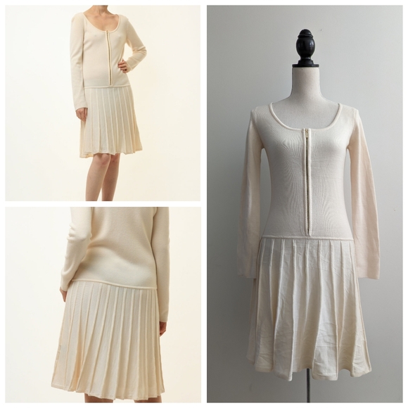 Like New Luisa Spagnoli 100% wool dress Sz S - Picture 1 of 13